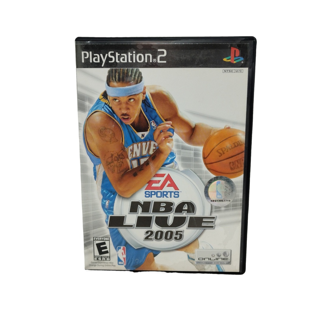 EA Sports NBA Live 2005 PS2 Game Complete In Box CIB Basketball Simulation Sony